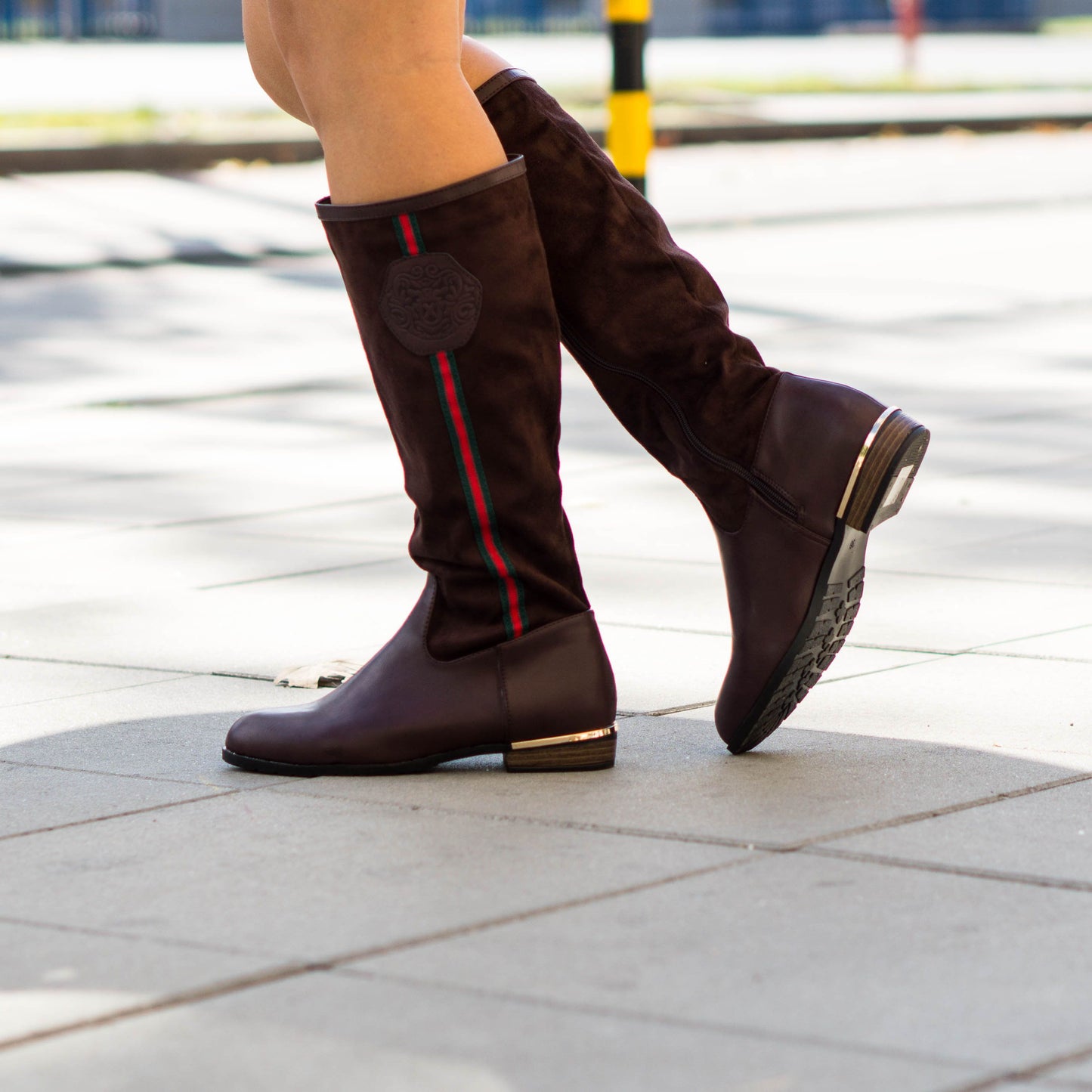 Дамски ботуши Guido - Marron