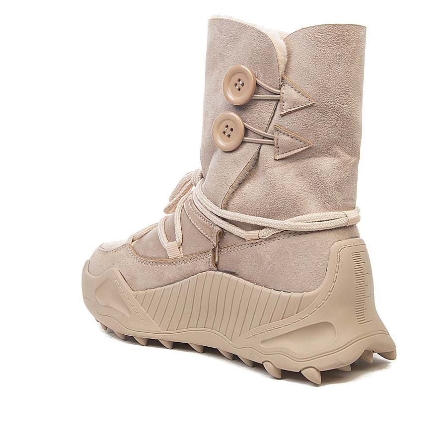 Дамски бежови апрески - Angelea - Beige