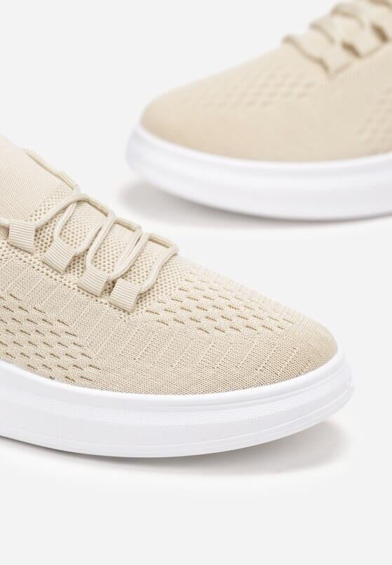 Дамски бежови маратонки - Ambrea - Beige