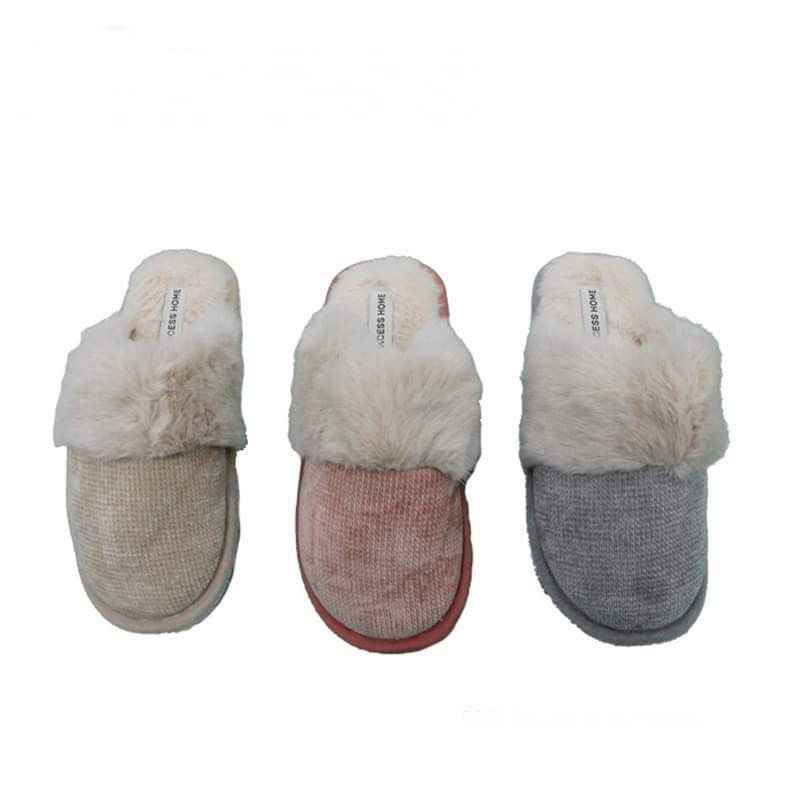 Дамски домашни чехли - Liliana - Grey