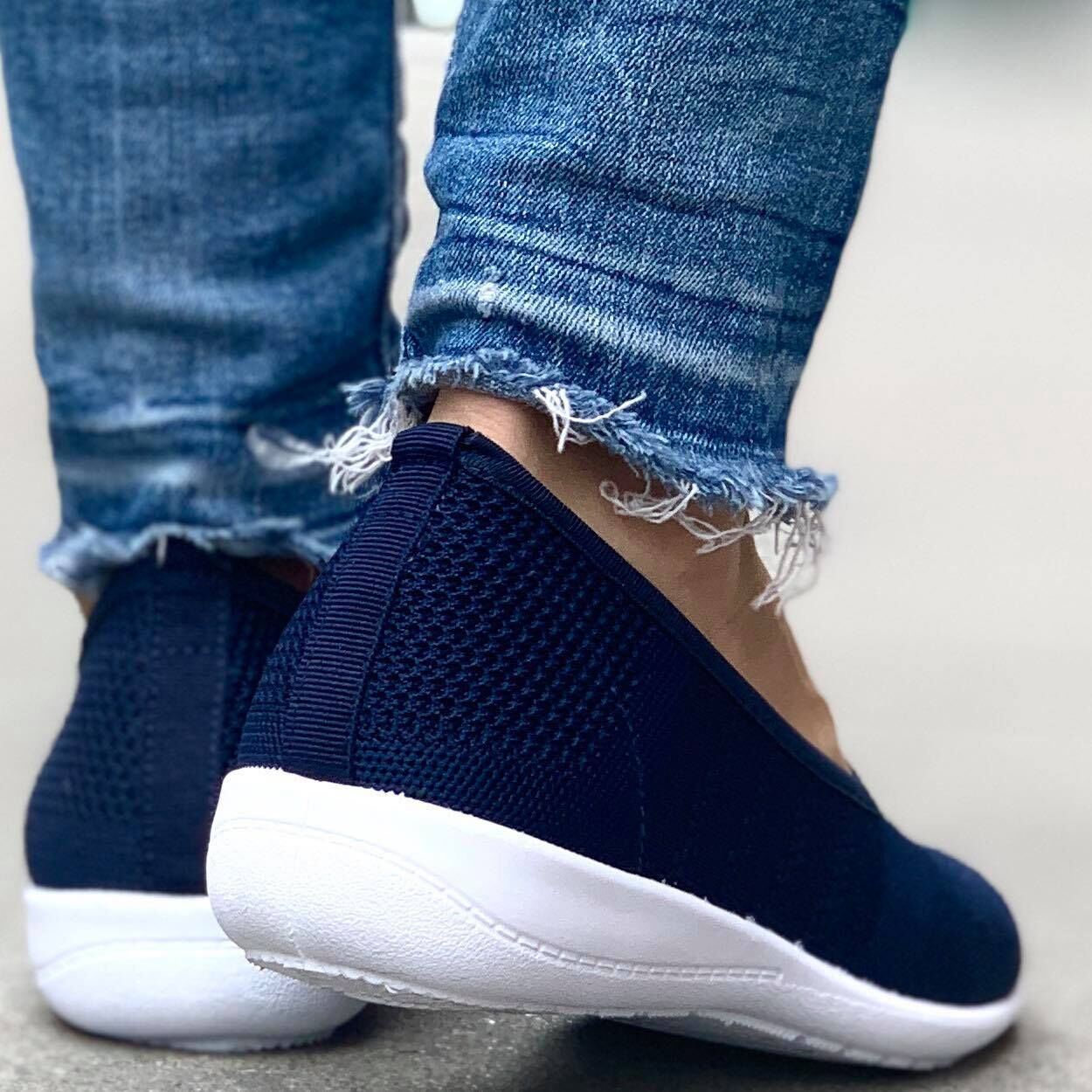 Дамски сини еспадрили - Clara - Blue