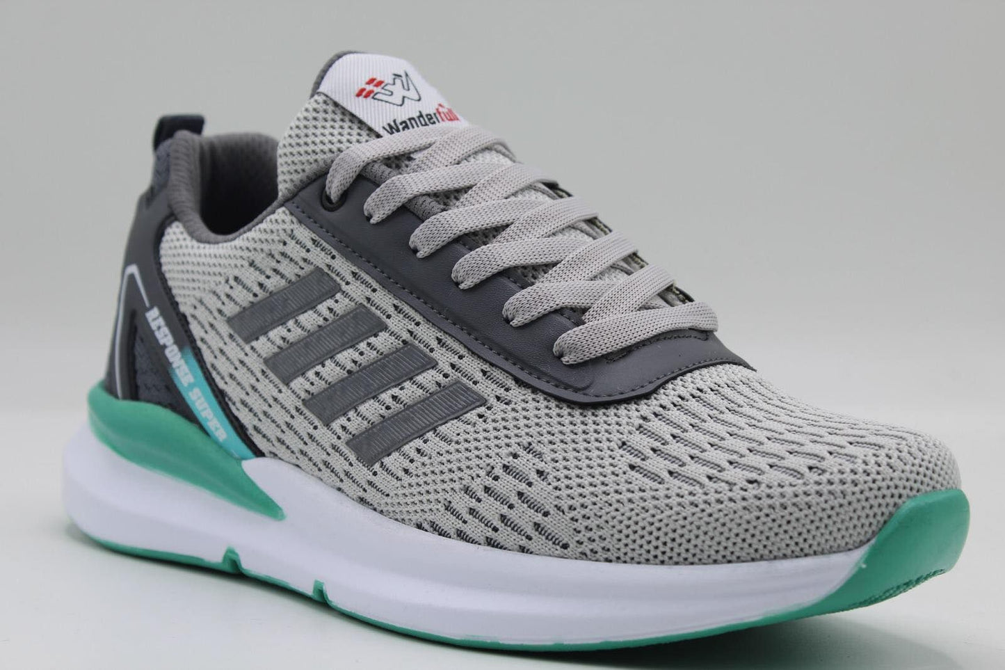 Мъжки бели маратонки - Angelo - White - Grey