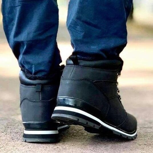 Мъжки черни боти - Bernd - Black