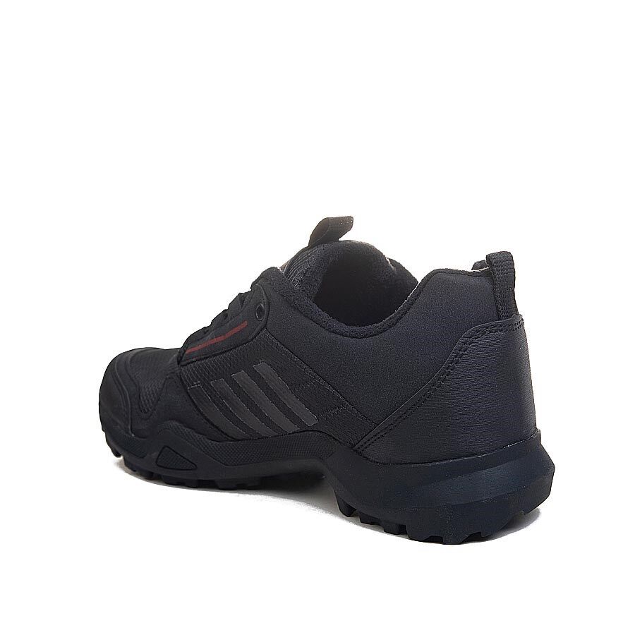 Мъжки черни маратонки - Darren - Black - Red