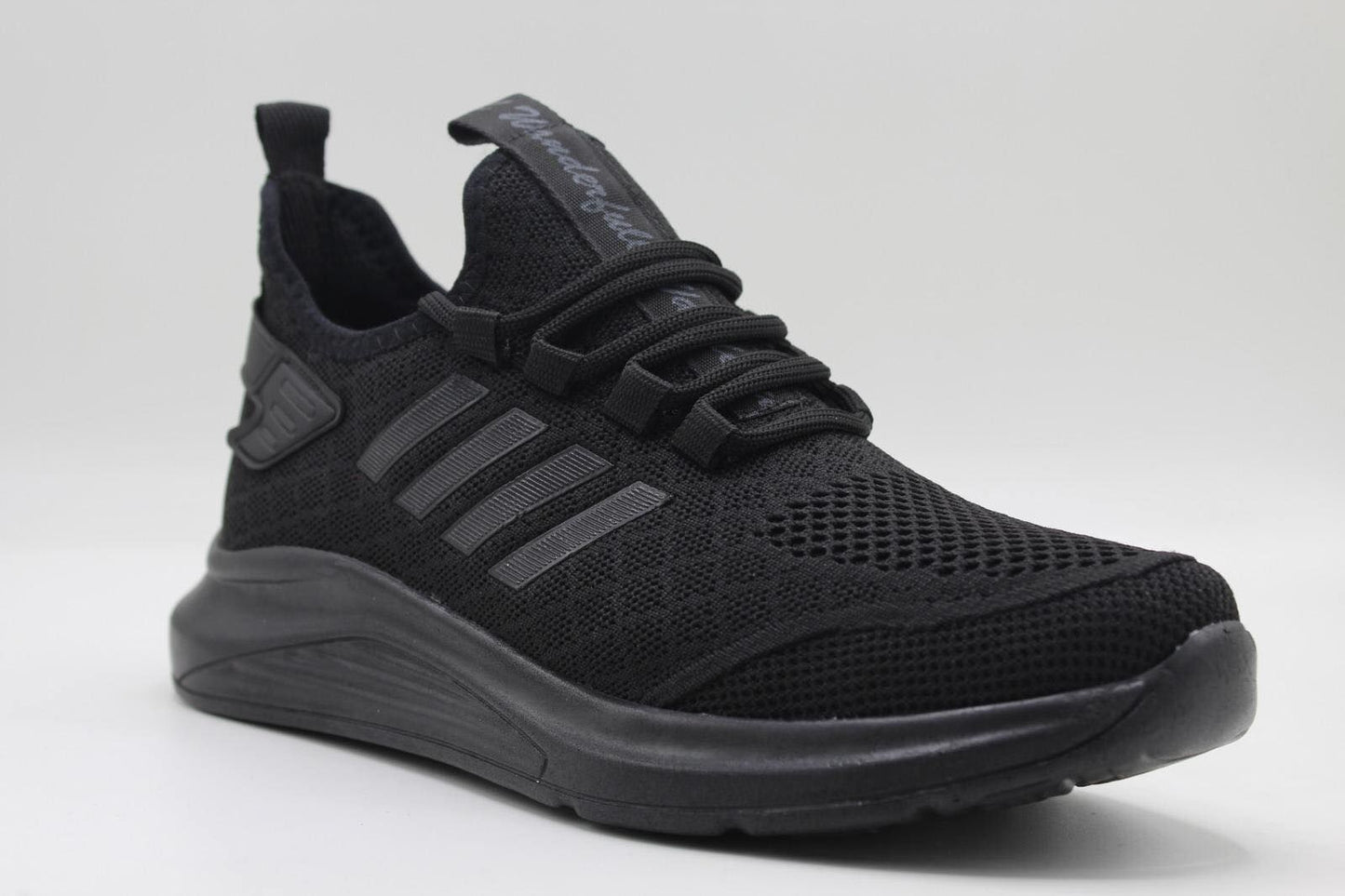 Мъжки черни маратонки - Kirk - All - Black