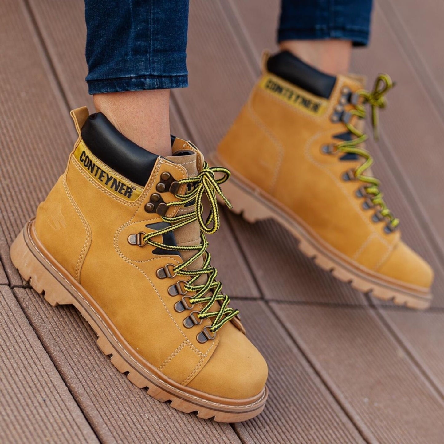 Мъжки кафяви боти - Tibo - Brown