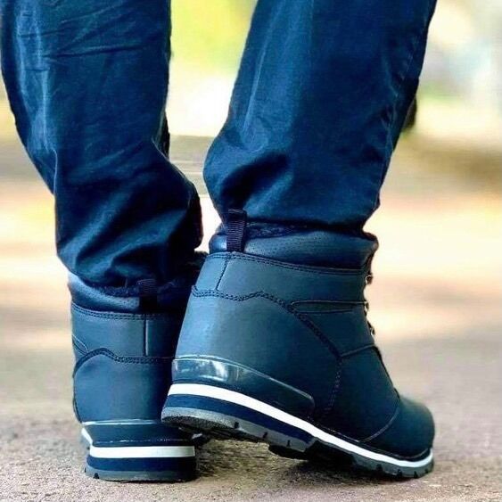 Мъжки сини боти - Bernd - Blue