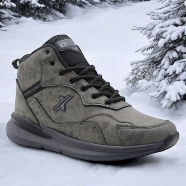 Мъжки сиви боти - Andy - Grey