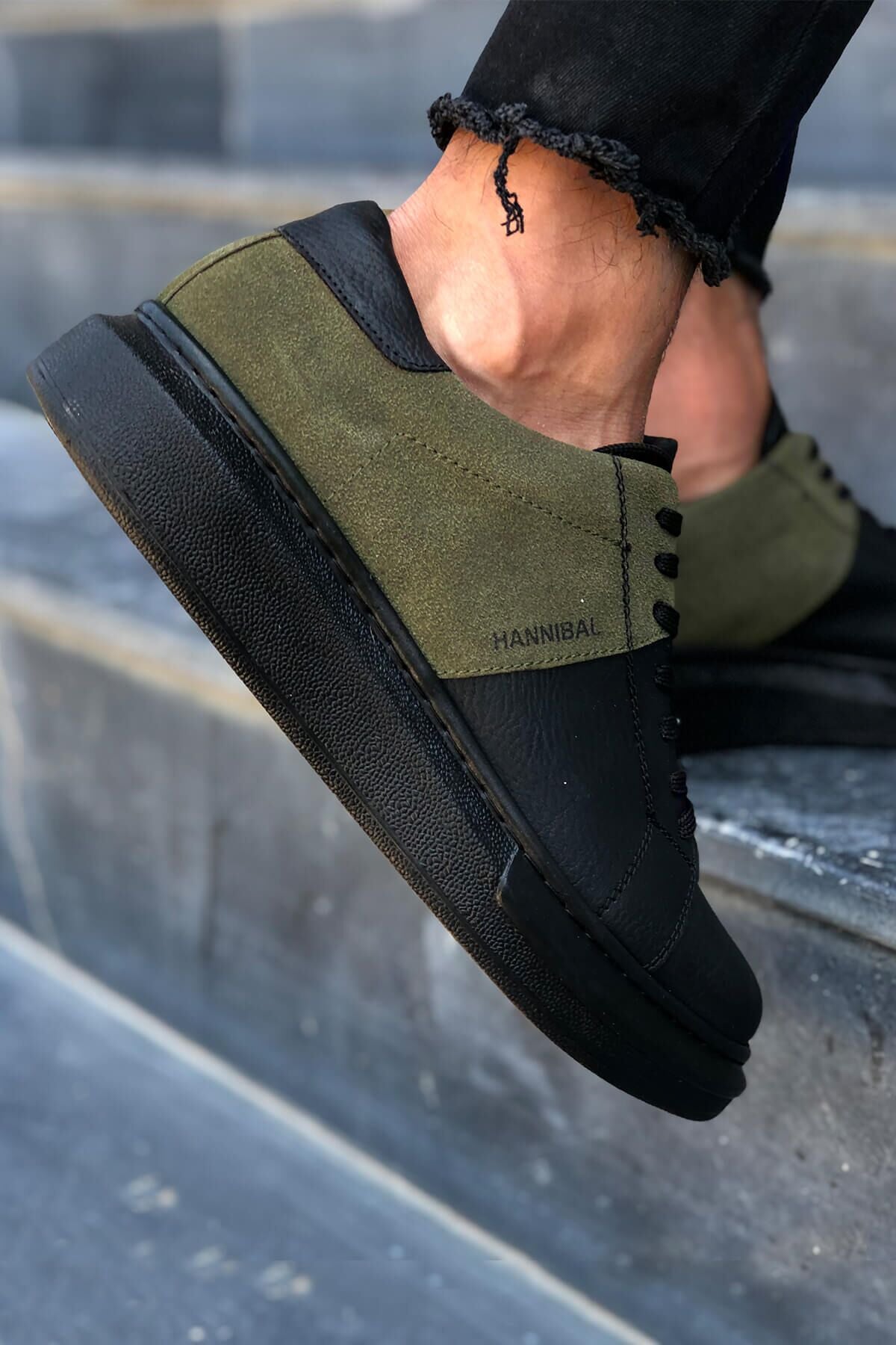 Мъжки зелени кецове - Hannibal - Green