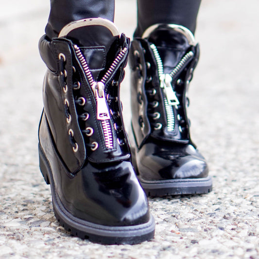 Черни дамски боти Adrina