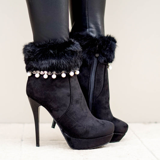 Елегантни дамски боти на ток Mileda