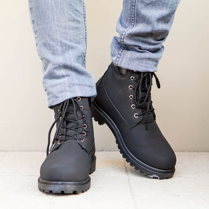 Мъжки черни кубинки Maximo - Black