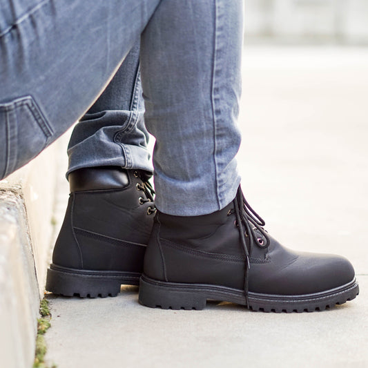 Мъжки черни кубинки Maximo - Black