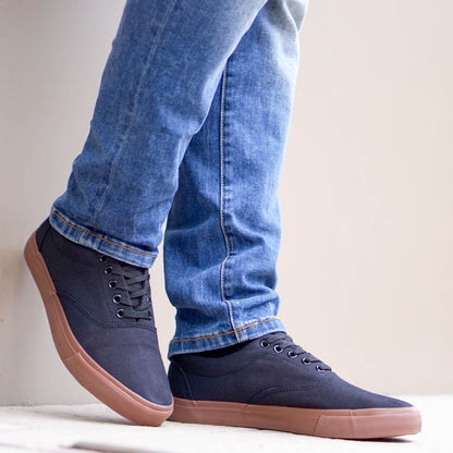 Мъжки черни кецове - Anna - Black