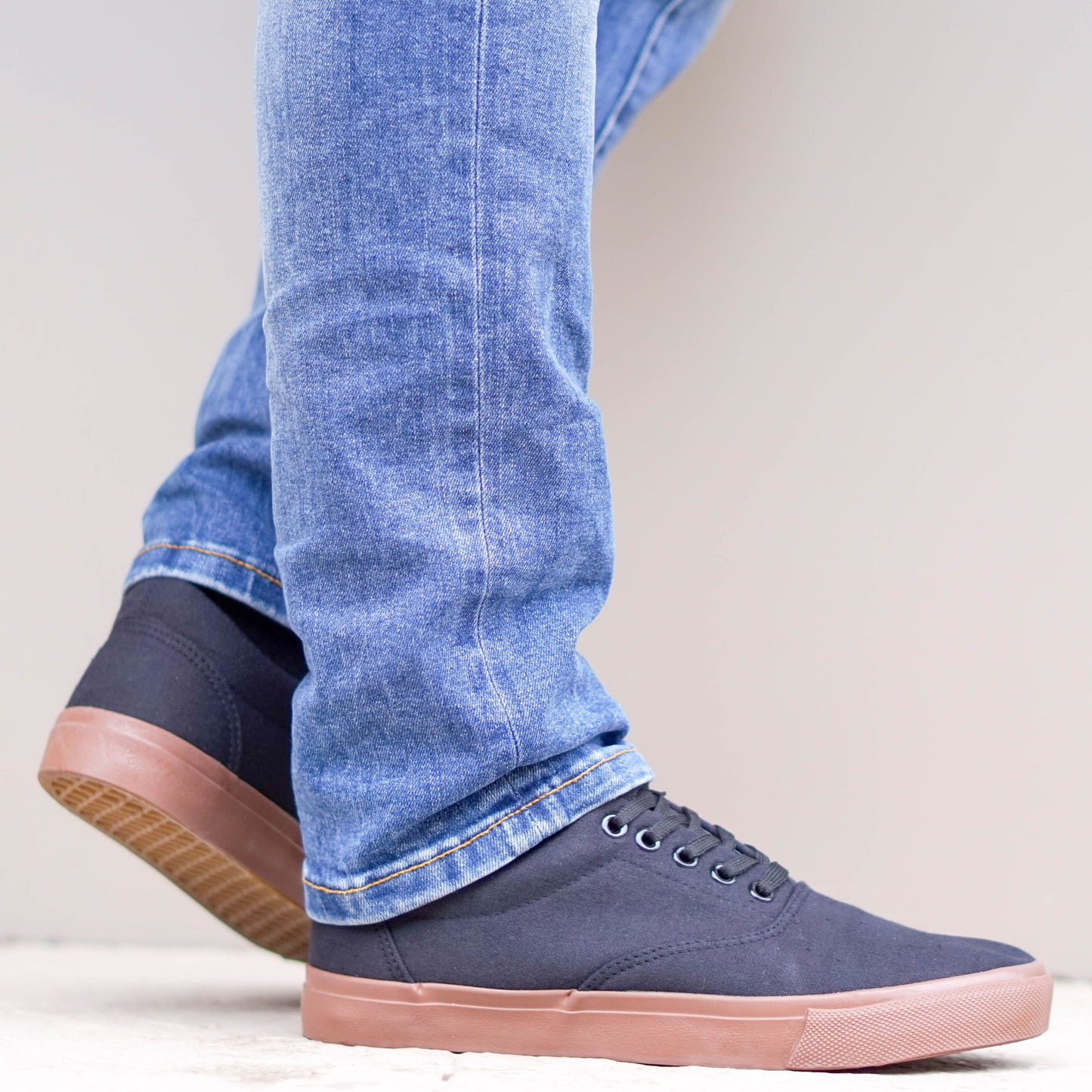 Мъжки черни кецове - Anna - Black