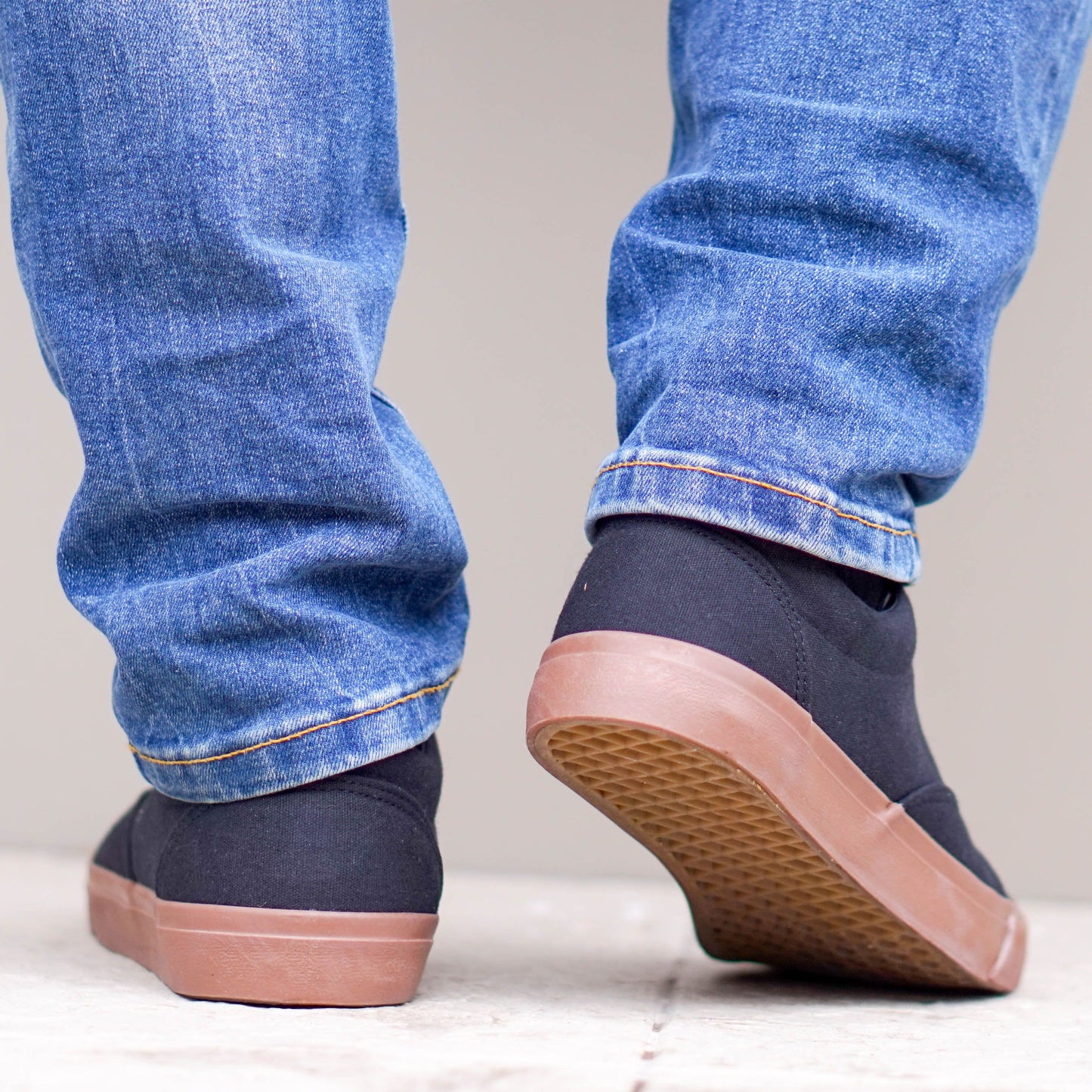 Мъжки черни кецове - Anna - Black