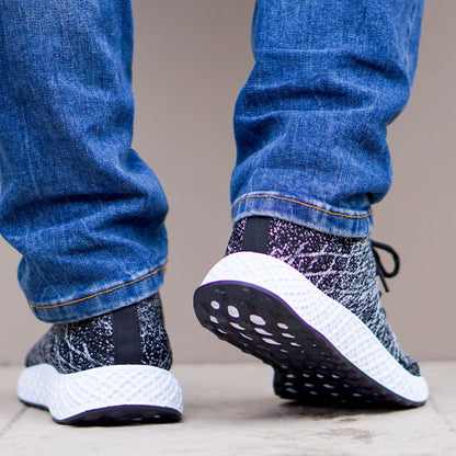 Мъжки черни маратонки - Justin - Black