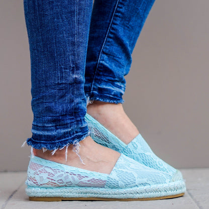 Дамски сини еспадрили - Roxie - Blue