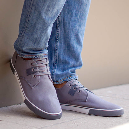 Мъжки сиви кецове - Brayan - Grey