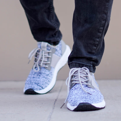 Мъжки сиви, ластични маратонки Keanu`19 - Grey