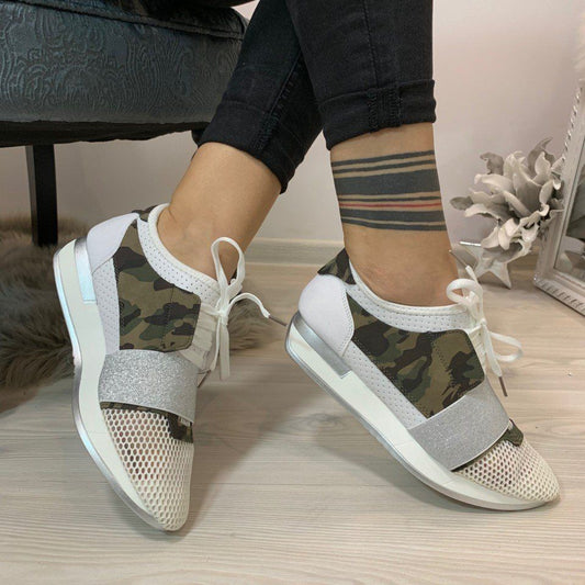 Дамски камуфлажни маратонки - Nara - Camouflage