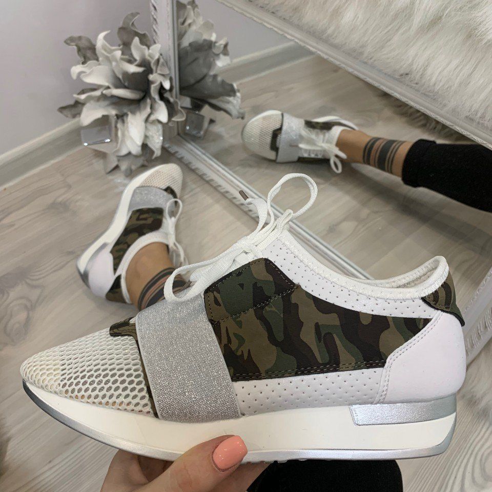 Дамски камуфлажни маратонки - Nara - Camouflage