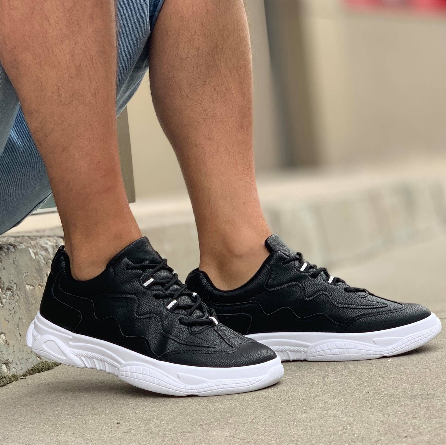 Мъжки черни маратомки Buran - Black