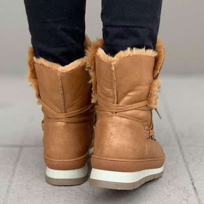 Дамски кафяви апрески Sasha - Camel