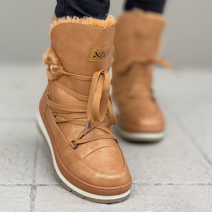 Дамски кафяви апрески Sasha - Camel