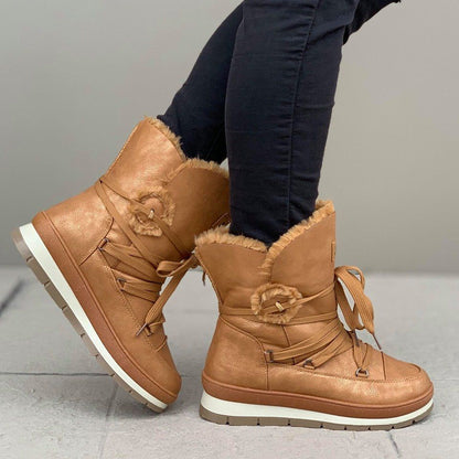 Дамски кафяви апрески Sasha - Camel