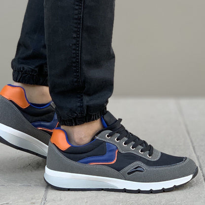 Мъжки черни маратонки - Dave - Black