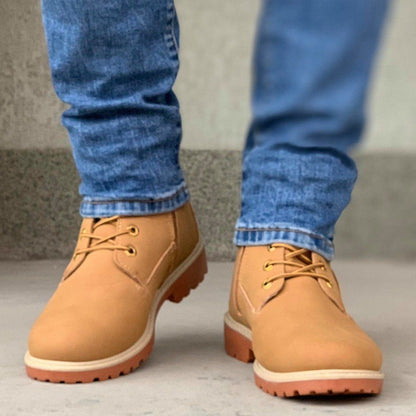 Мъжки кафяви боти - Joe - Camel