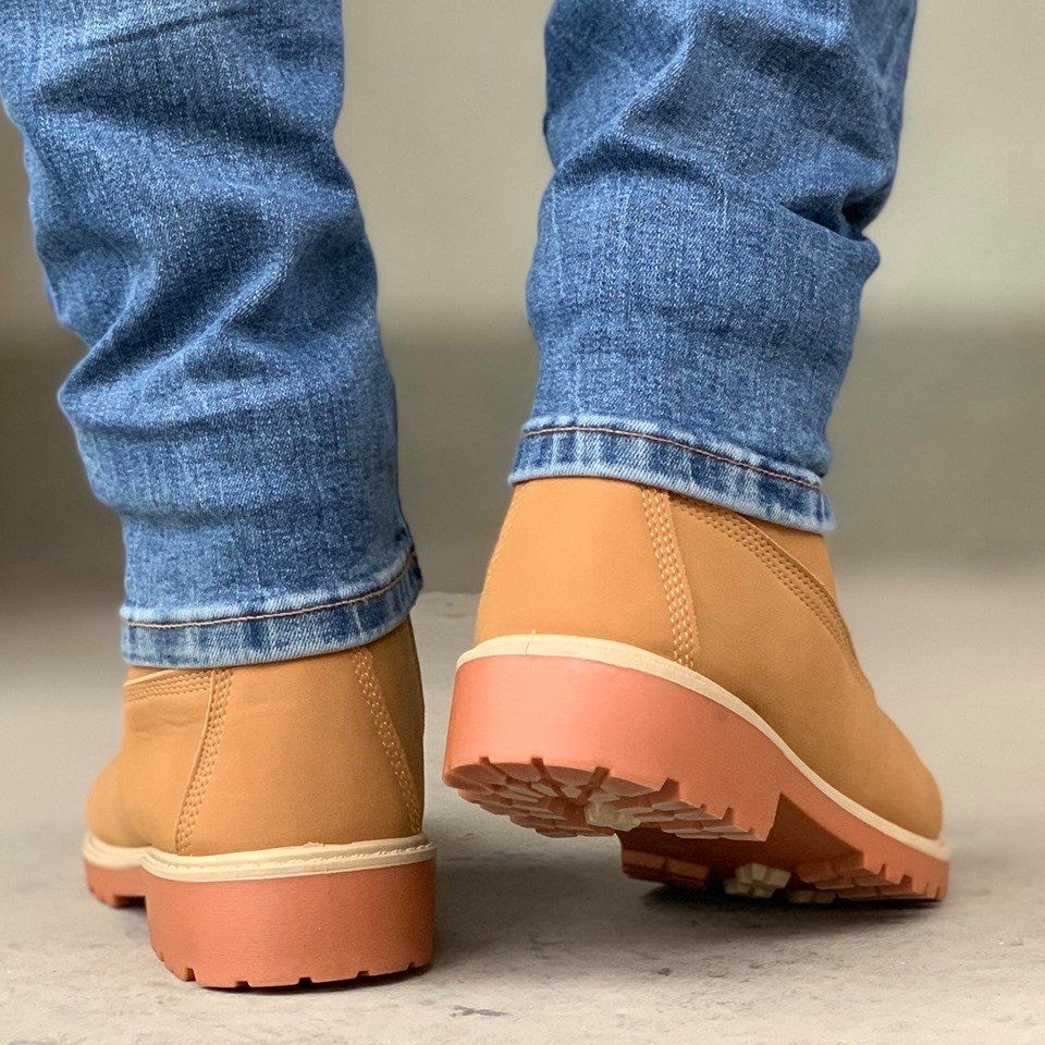 Мъжки кафяви боти - Joe - Camel