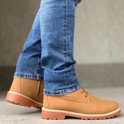 Мъжки кафяви боти - Joe - Camel