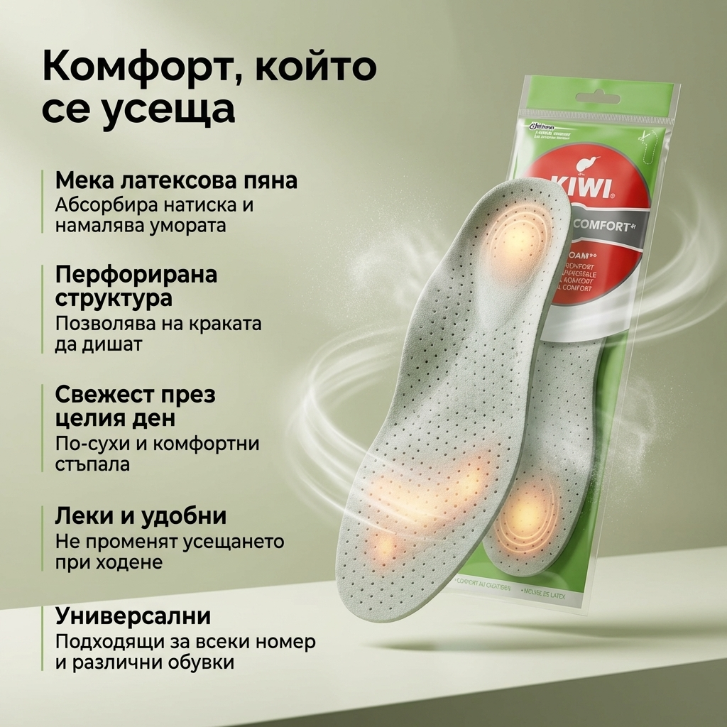 Латексови стелки - Everyday Comfort Latex Foam
