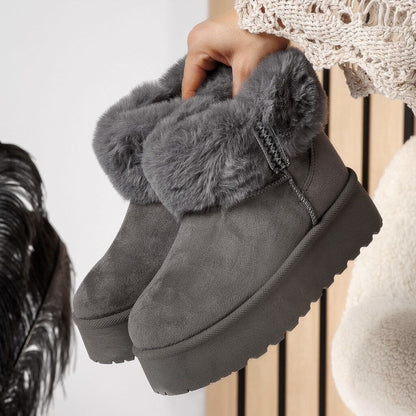 Дамски апрески от ЕКО велур - Bebe - Silver