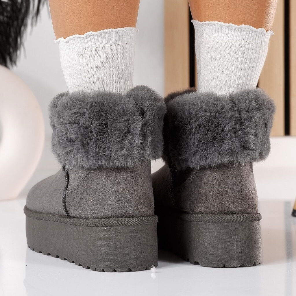 Дамски апрески от ЕКО велур - Bebe - Silver