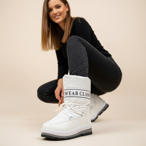 Дамски бели апрески - Chevelle - White