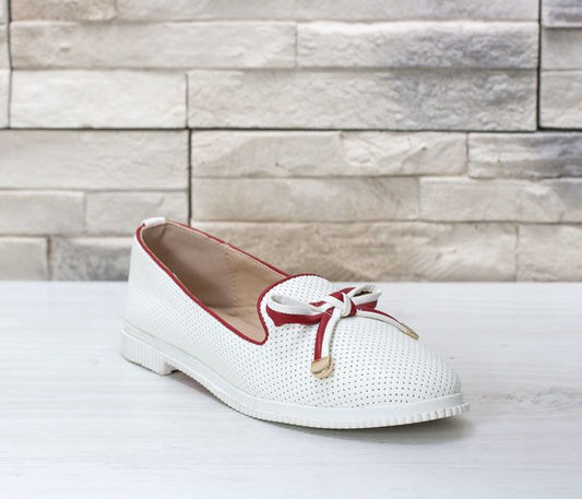 Дамски бели еспадрили - Roxie - White