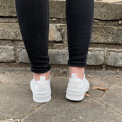 Дамски бели кецове - Danique - White