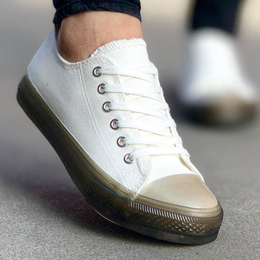 Дамски бели кецове - Mery - Black