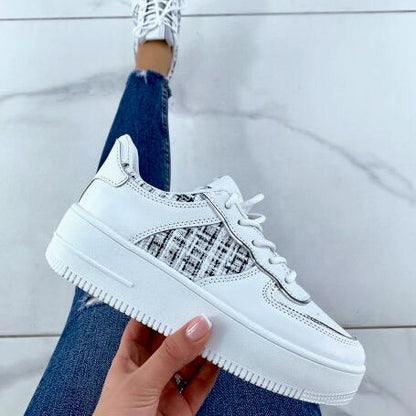 Дамски бели кецове - Norine - White