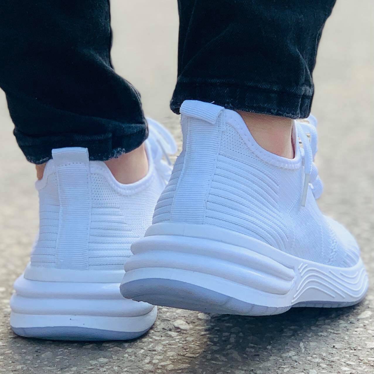 Дамски бели маратонки - Aaralyn - White