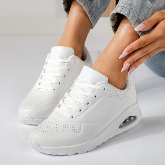 Дамски бели маратонки - Amanda - White