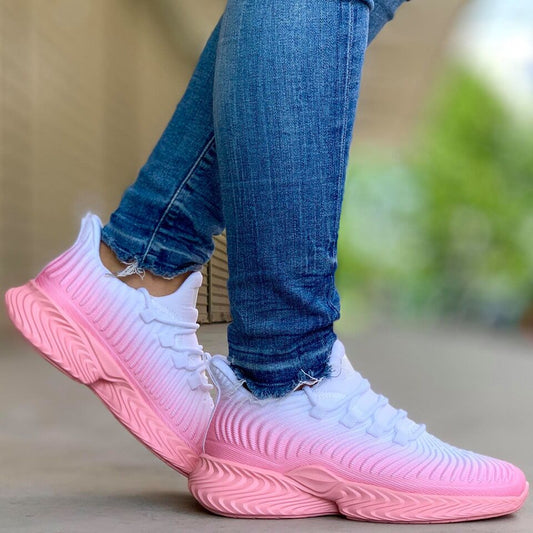 Дамски бели маратонки - Kameryn - White