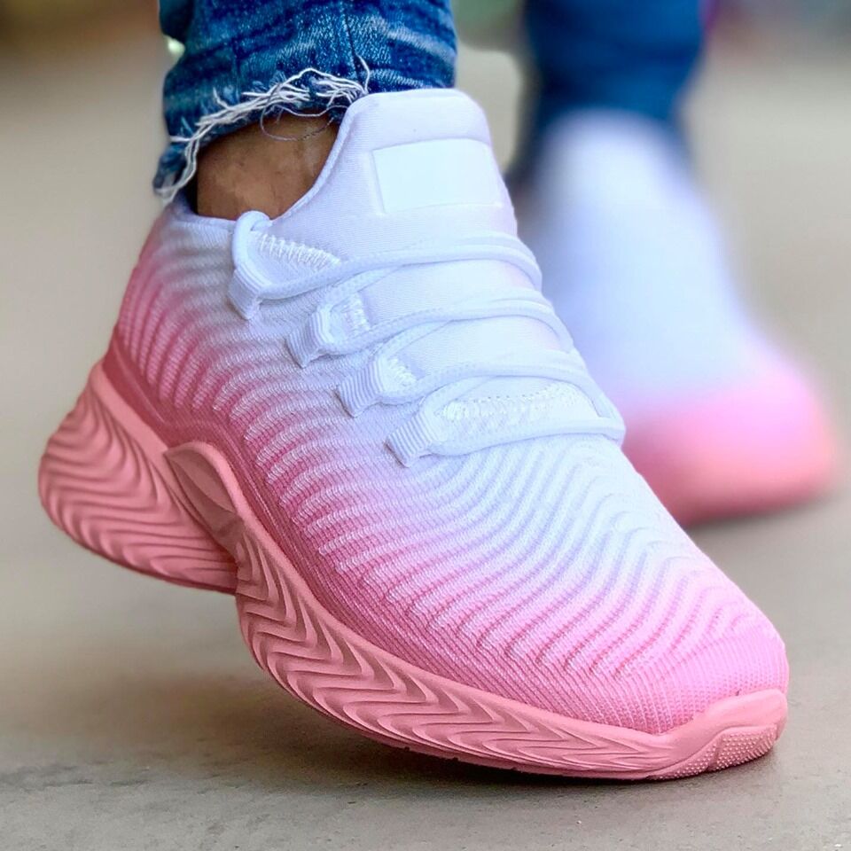 Дамски бели маратонки - Kameryn - White