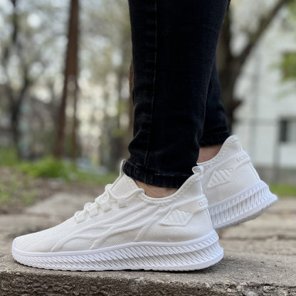 Дамски бели маратонки - Luisa - White