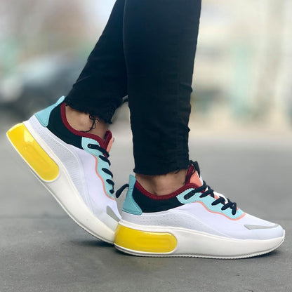 Дамски бели маратонки - Megan - White