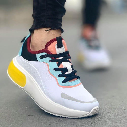 Дамски бели маратонки - Megan - White