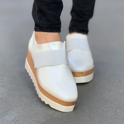 Дамски бели обувки - Kiiara  - White